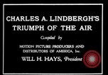 Standbild Charles Lindbergh United States USA, 1927, aus Sekunde 22 historischem Filmmaterial Videoclip 65675031350