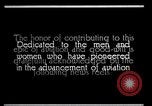 Standbild Charles Lindbergh United States USA, 1927, aus Sekunde 37 historischem Filmmaterial Videoclip 65675031350
