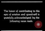 Standbild Charles Lindbergh United States USA, 1927, aus Sekunde 39 historischem Filmmaterial Videoclip 65675031350