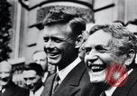 Image of Charles Lindbergh Paris France, 1928, second 23 stock footage video 65675031355