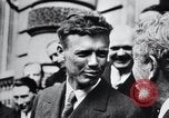 Image of Charles Lindbergh Paris France, 1928, second 25 stock footage video 65675031355