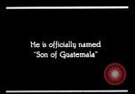 Image Charles Lindbergh Guatemala Guatemala, 1928, de la seconde 52 séquences d'archives historiques vidéo 65675031386