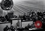 Image of Adolf Hitler reads Roosevelt letter Berlin Germany, 1939, second 39 stock footage video 65675031408