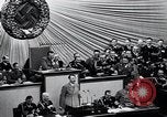 Image of Adolf Hitler reads Roosevelt letter Berlin Germany, 1939, second 42 stock footage video 65675031408