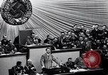 Image of Adolf Hitler reads Roosevelt letter Berlin Germany, 1939, second 43 stock footage video 65675031408