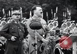 Image of Adolf Hitler reviews brown shirts Germany, 1933, second 20 stock footage video 65675031413