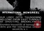 Image of Charles Lindbergh Brooklyn New York City USA, 1927, second 4 stock footage video 65675031419