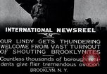 Image of Charles Lindbergh Brooklyn New York City USA, 1927, second 5 stock footage video 65675031419