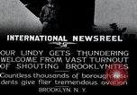 Image of Charles Lindbergh Brooklyn New York City USA, 1927, second 7 stock footage video 65675031419