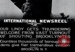 Image of Charles Lindbergh Brooklyn New York City USA, 1927, second 10 stock footage video 65675031419