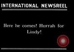 Image of Charles Lindbergh Brooklyn New York City USA, 1927, second 37 stock footage video 65675031419