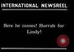 Image of Charles Lindbergh Brooklyn New York City USA, 1927, second 39 stock footage video 65675031419