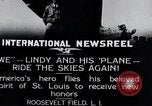 Image of Charles Lindbergh New York United States USA, 1927, second 4 stock footage video 65675031420