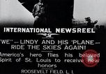 Image of Charles Lindbergh New York United States USA, 1927, second 14 stock footage video 65675031420