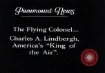 Image of Charles Lindbergh Washington DC USA, 1927, second 37 stock footage video 65675031421