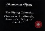 Image of Charles Lindbergh Washington DC USA, 1927, second 38 stock footage video 65675031421