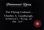 Image of Charles Lindbergh Washington DC USA, 1927, second 42 stock footage video 65675031421