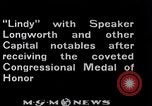 Image of Charles Lindbergh readies for Mexico trip Washington DC USA, 1927, second 22 stock footage video 65675031422