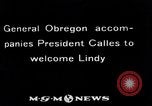 Image of Charles Lindbergh Mexico City Mexico, 1927, second 14 stock footage video 65675031423