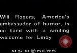 Image of Charles Lindbergh Mexico City Mexico, 1927, second 41 stock footage video 65675031423