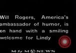 Image of Charles Lindbergh Mexico City Mexico, 1927, second 45 stock footage video 65675031423