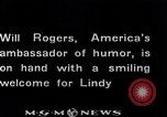 Image of Charles Lindbergh Mexico City Mexico, 1927, second 47 stock footage video 65675031423