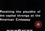 Image of Charles Lindbergh Mexico City Mexico, 1927, second 32 stock footage video 65675031424