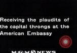 Image of Charles Lindbergh Mexico City Mexico, 1927, second 36 stock footage video 65675031424