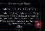 Standbild Charles Lindbergh Mexico City Mexiko, 1927, aus Sekunde 1 historischem Filmmaterial Videoclip 65675031425