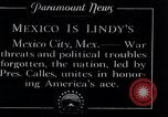 Standbild Charles Lindbergh Mexico City Mexiko, 1927, aus Sekunde 3 historischem Filmmaterial Videoclip 65675031425