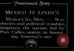 Standbild Charles Lindbergh Mexico City Mexiko, 1927, aus Sekunde 4 historischem Filmmaterial Videoclip 65675031425