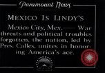 Standbild Charles Lindbergh Mexico City Mexiko, 1927, aus Sekunde 5 historischem Filmmaterial Videoclip 65675031425