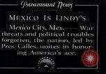 Standbild Charles Lindbergh Mexico City Mexiko, 1927, aus Sekunde 14 historischem Filmmaterial Videoclip 65675031425