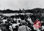 Standbild Charles Lindbergh gefeiert von Präsident Rodolfo Chiari Panama City Panama, 1928, aus Sekunde 44 historischem Filmmaterial Videoclip 65675031428