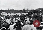 Standbild Charles Lindbergh gefeiert von Präsident Rodolfo Chiari Panama City Panama, 1928, aus Sekunde 46 historischem Filmmaterial Videoclip 65675031428