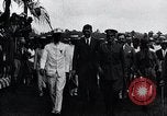 Standbild Charles Lindbergh gefeiert von Präsident Rodolfo Chiari Panama City Panama, 1928, aus Sekunde 52 historischem Filmmaterial Videoclip 65675031428