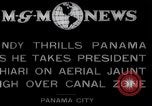 Standbild Charles Lindbergh mit Präsident Rodolfo Chiari Panama City Panama, 1928, aus Sekunde 4 historischem Filmmaterial Videoclip 65675031429