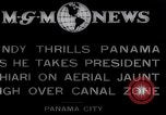 Standbild Charles Lindbergh mit Präsident Rodolfo Chiari Panama City Panama, 1928, aus Sekunde 5 historischem Filmmaterial Videoclip 65675031429