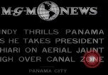 Standbild Charles Lindbergh mit Präsident Rodolfo Chiari Panama City Panama, 1928, aus Sekunde 6 historischem Filmmaterial Videoclip 65675031429