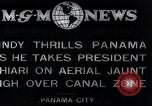 Standbild Charles Lindbergh mit Präsident Rodolfo Chiari Panama City Panama, 1928, aus Sekunde 11 historischem Filmmaterial Videoclip 65675031429