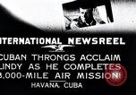 Standbild Charles Lindbergh Havanna Kuba, 1927, aus Sekunde 3 historischem Filmmaterial Videoclip 65675031431