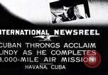 Standbild Charles Lindbergh Havanna Kuba, 1927, aus Sekunde 9 historischem Filmmaterial Videoclip 65675031431