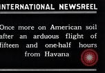 Standbild Charles Lindbergh Saint Louis Missouri USA, 1927, aus Sekunde 28 historischem Filmmaterial Videoclip 65675031432