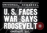 Image of Franklin Roosevelt addresses city of Chicago Chicago Illinois USA, 1937, second 3 stock footage video 65675031439
