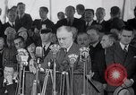 Image of Franklin Roosevelt addresses city of Chicago Chicago Illinois USA, 1937, second 50 stock footage video 65675031439