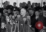 Image of Franklin Roosevelt addresses city of Chicago Chicago Illinois USA, 1937, second 53 stock footage video 65675031439