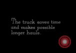 Image of trucks and vans United States USA, 1927, second 4 stock footage video 65675031465