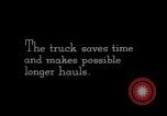 Image of trucks and vans United States USA, 1927, second 7 stock footage video 65675031465
