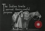 Image of early paths roads and wagon routes west in United States United States USA, 1929, second 55 stock footage video 65675031469