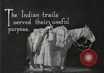 Image of early paths roads and wagon routes west in United States United States USA, 1929, second 59 stock footage video 65675031469